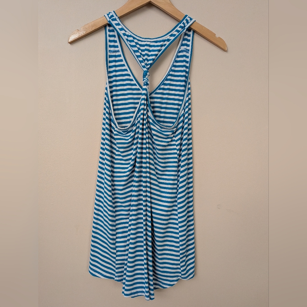 Striped Racer Back Tank - Size Small - Picture 3 of 6
